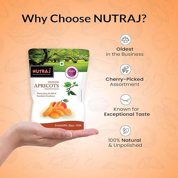 Nutraj Dried Apricot/Khubani