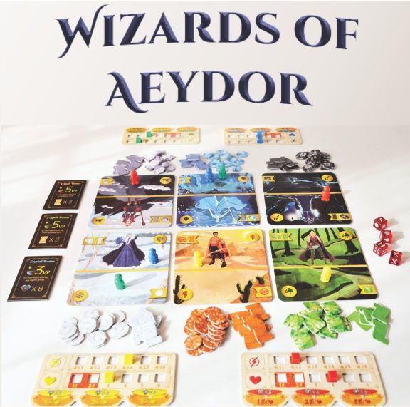Zvata Wizards of Aeydor Board Game for Ages 8+