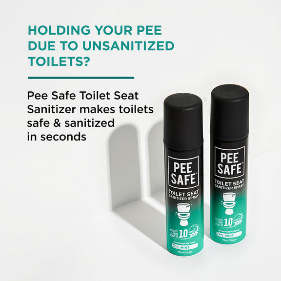 Pee Safe Toilet Seat Disinfectant Spray (Mint)