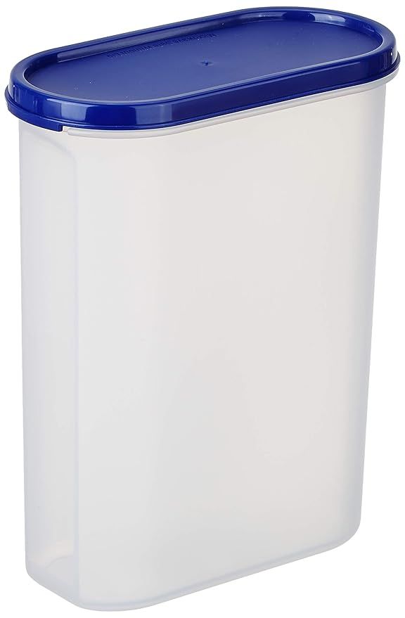 Mahaware Modular Space Saver Oval Container 2400ml (Set of 2) (Blue)