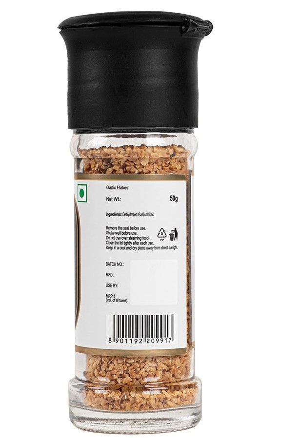 Catch Garlic Flakes Grinder