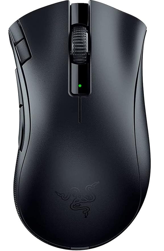 Razer Bluetooth Deathadder V2 X Hyper Speed: Ergonomic Design With 16000 Dpi - 235Hr Battery Life
