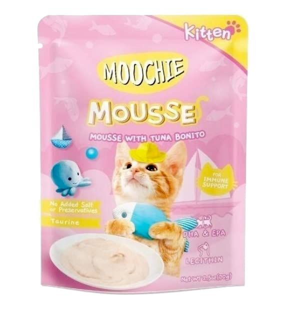 Moochie Meaty Wet Food Mousse With Tuna Bonito For Cats