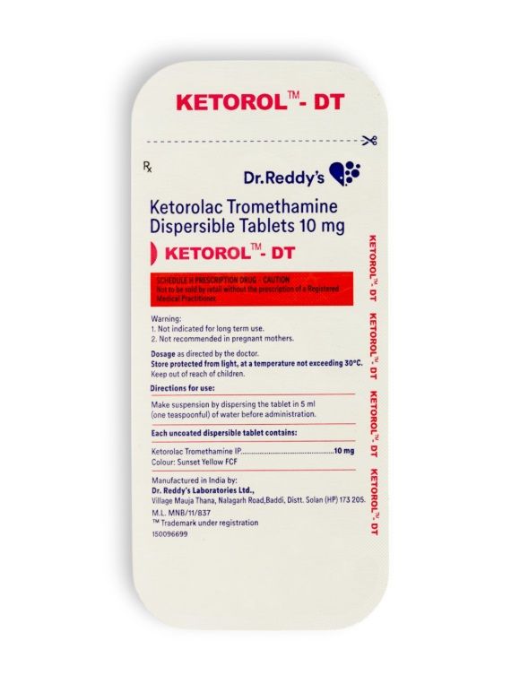 Ketorol DT Tablet