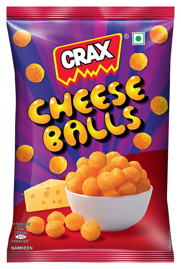 Crax Cheese Balls 65 g Combo