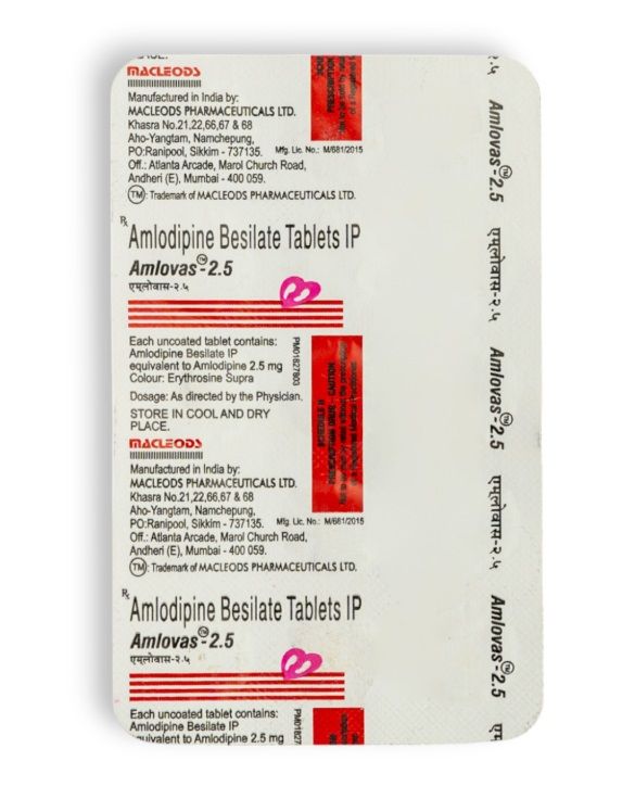 Amlovas-2.5 Tablets