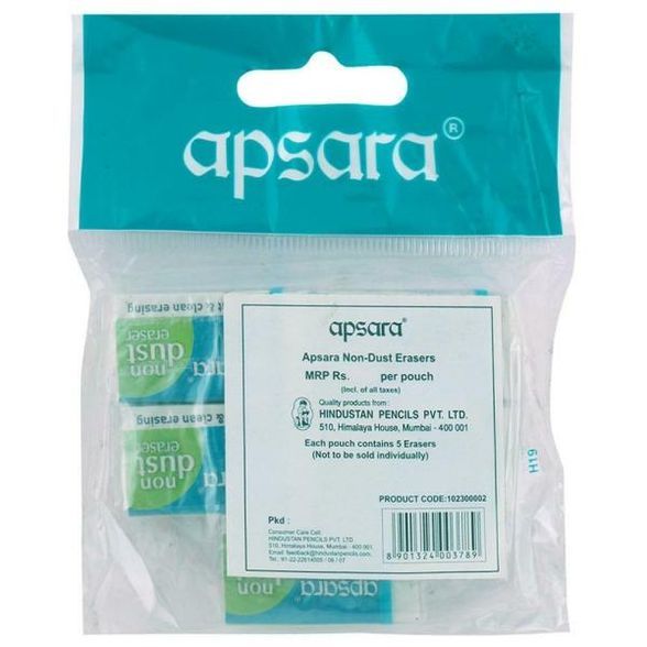 Apsara Non Dust Eraser - Smooth and Clean Erasing