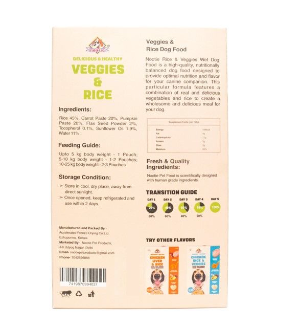 Nootie Veggies & Rice