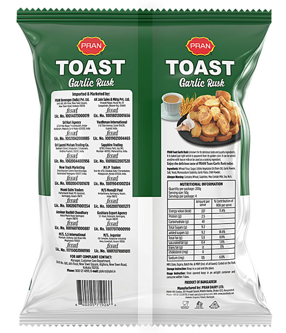 Pran Garlic Toast