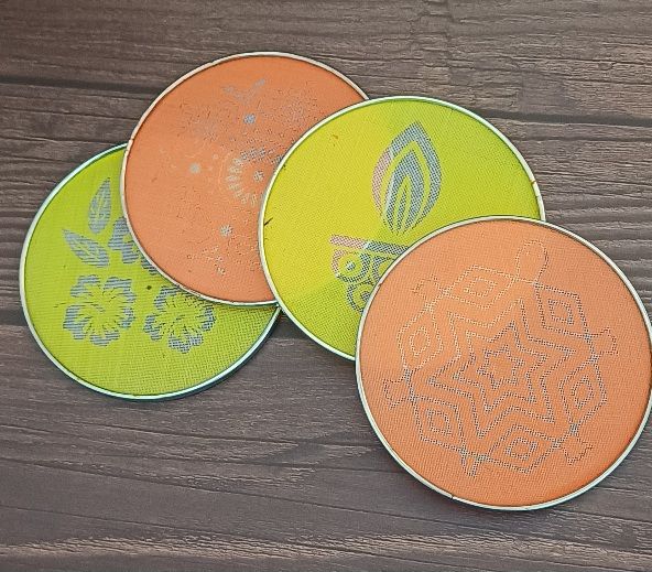 Gullak Jali Stencil 4 inch | Assorted Design