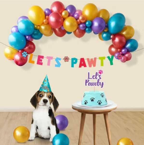 Let's Vybe Pets Birthday Decoration Kit