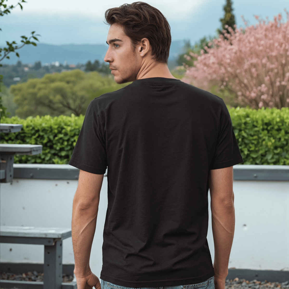EQL Men's NeoVerse Recycled Tee | Black - L