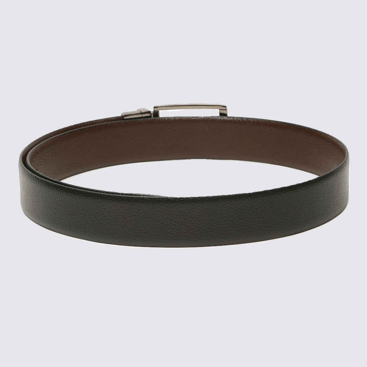 Teakwood Men's Leathers Belt | Black and Brown - 38 in