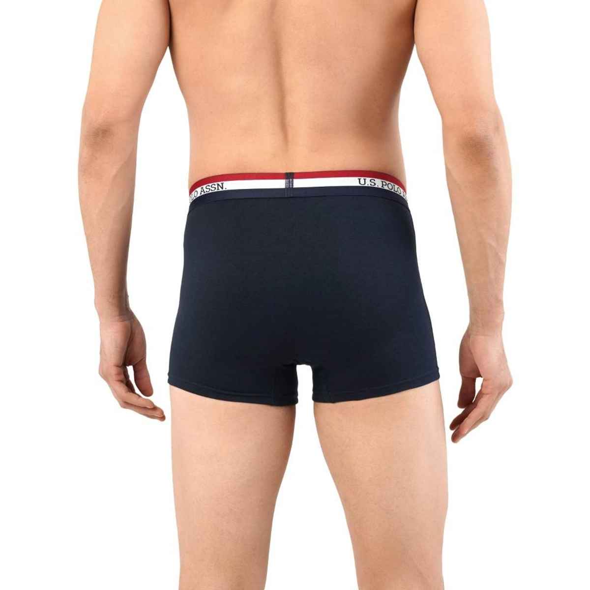 U.S. Polo Assn. | Underwear Pack of 2 | S | Trunks | ET002 | Navy and White