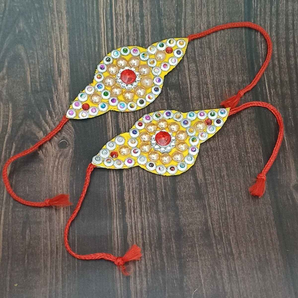 Kids Baju Bandh Golden Work | 9 x 3 cm