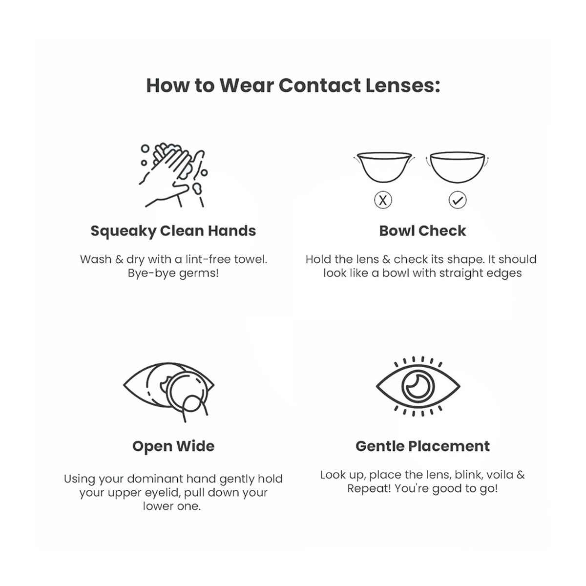 Aquacolor Daily Disposable Contact Lens- Mystery Brown (2 Lens Candy Pack) | Zero Power