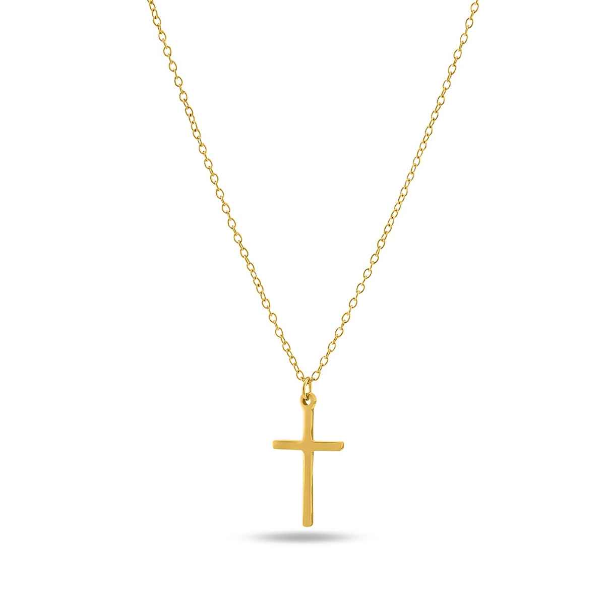 Palmonas Golden Cross Necklace