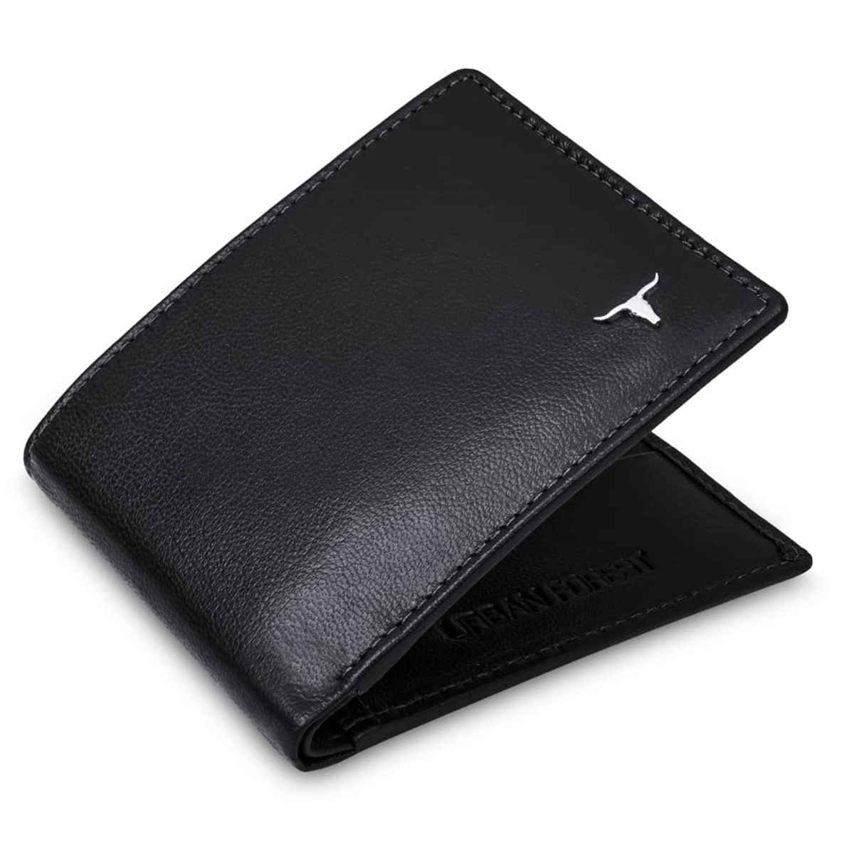 Urban Forest Men's George Leather Wallet | Black