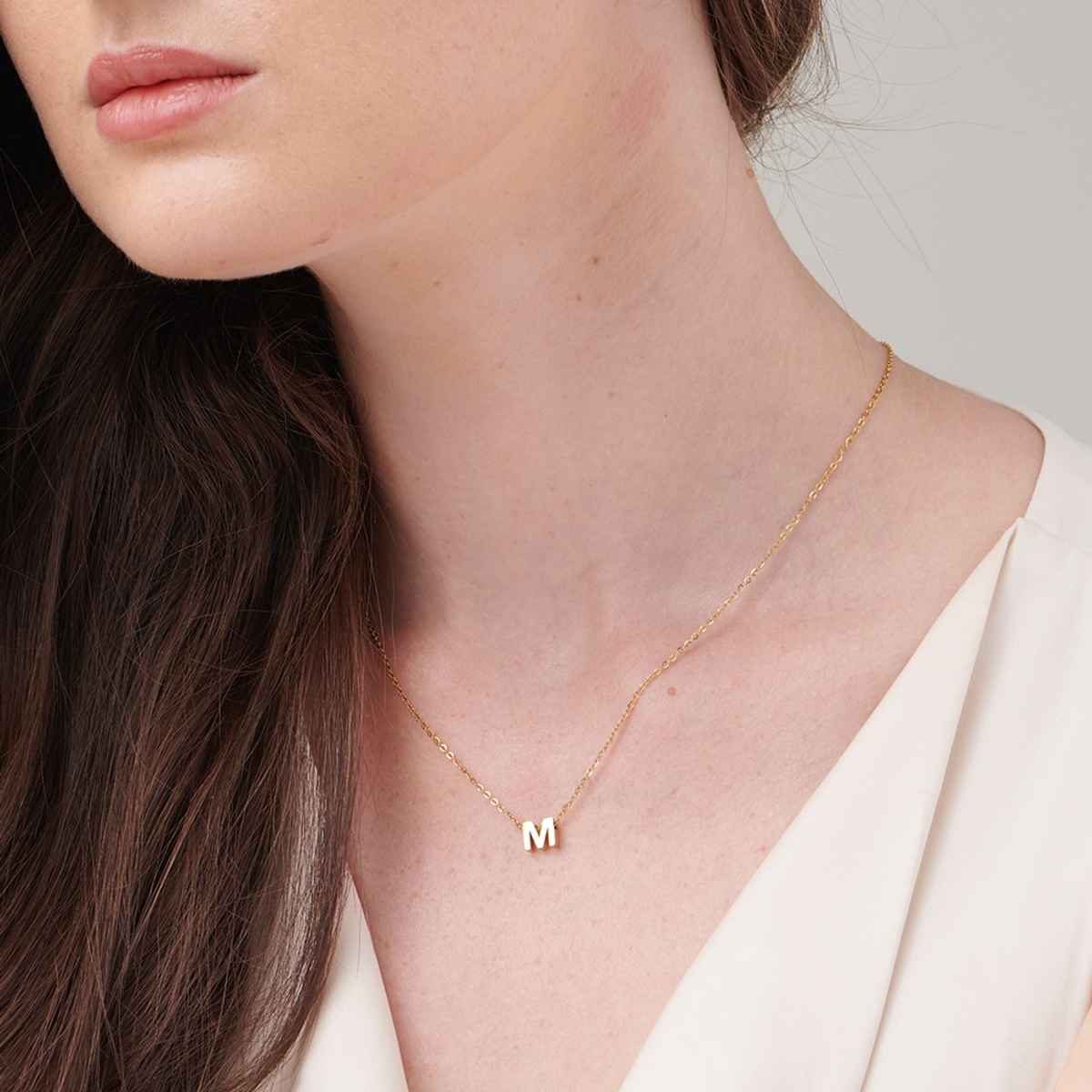 Palmonas Small Letter Necklace