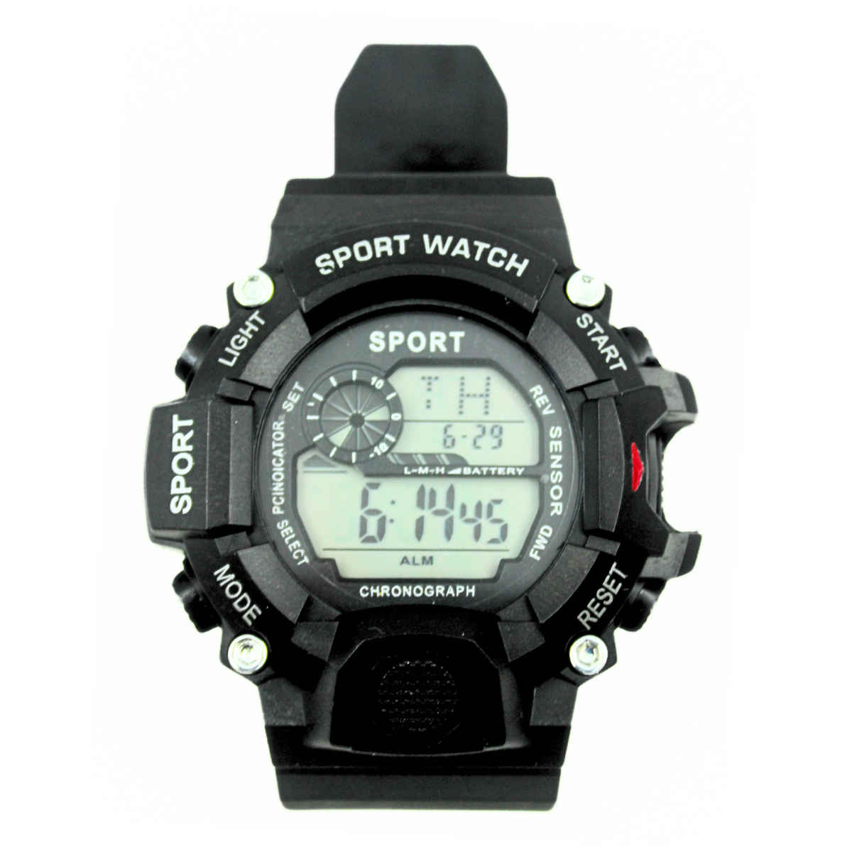 Se7en Boy's Plastic Digital Watch | Black