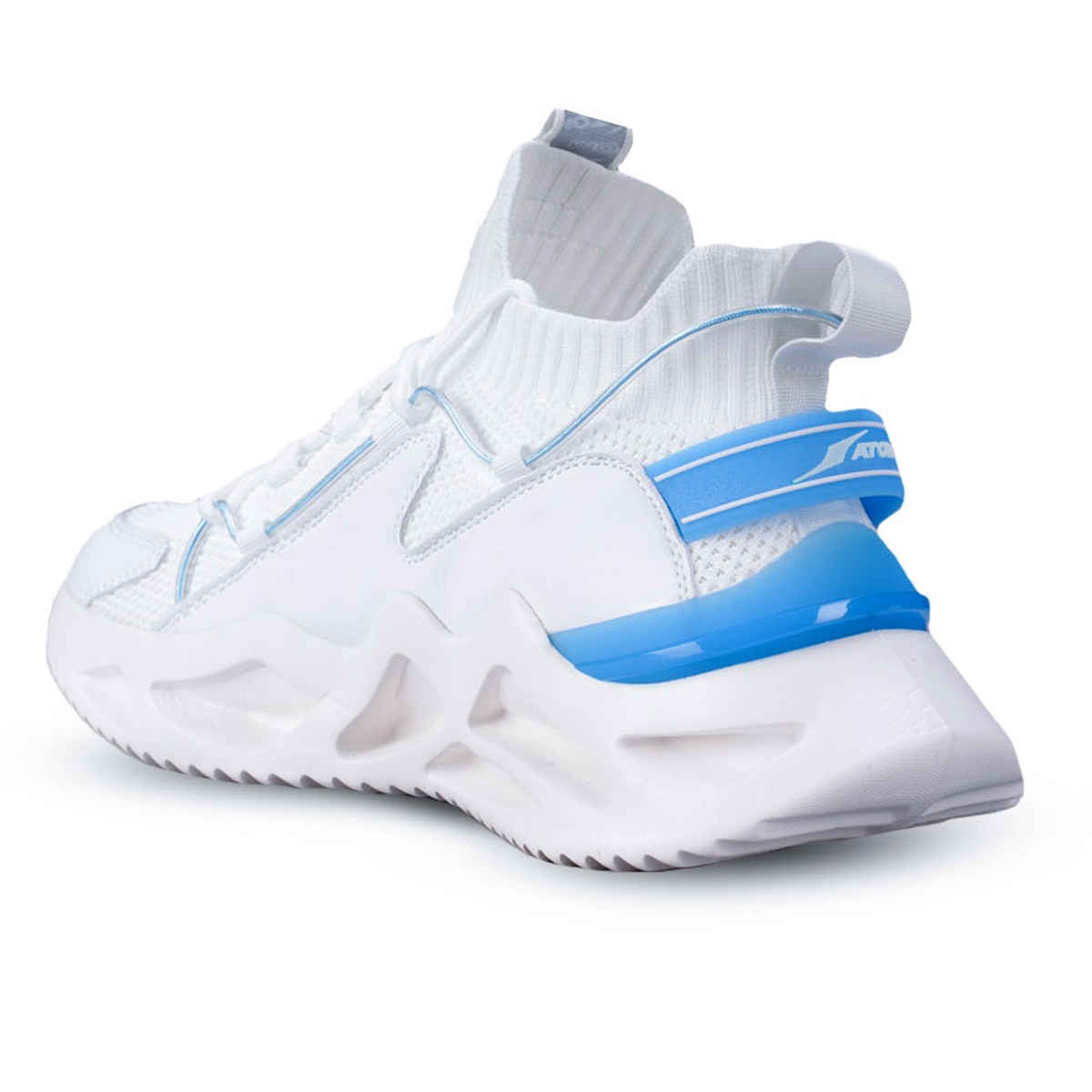 Atom Men's White Casual Sneakers | UK 9