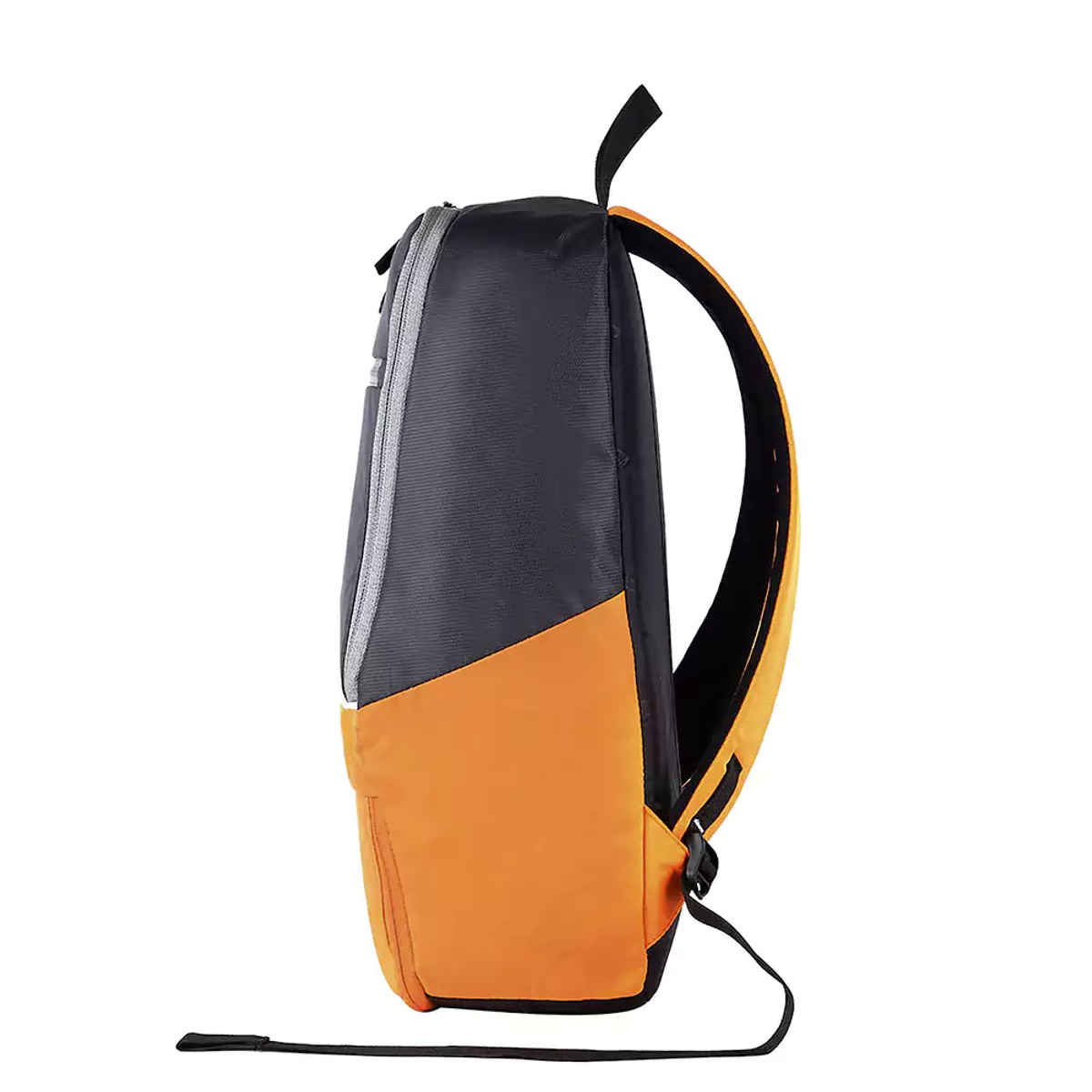 Gear Unisex Colorblocked Polyester 17 L Top Handle Backpack | Grey and Orange - XL