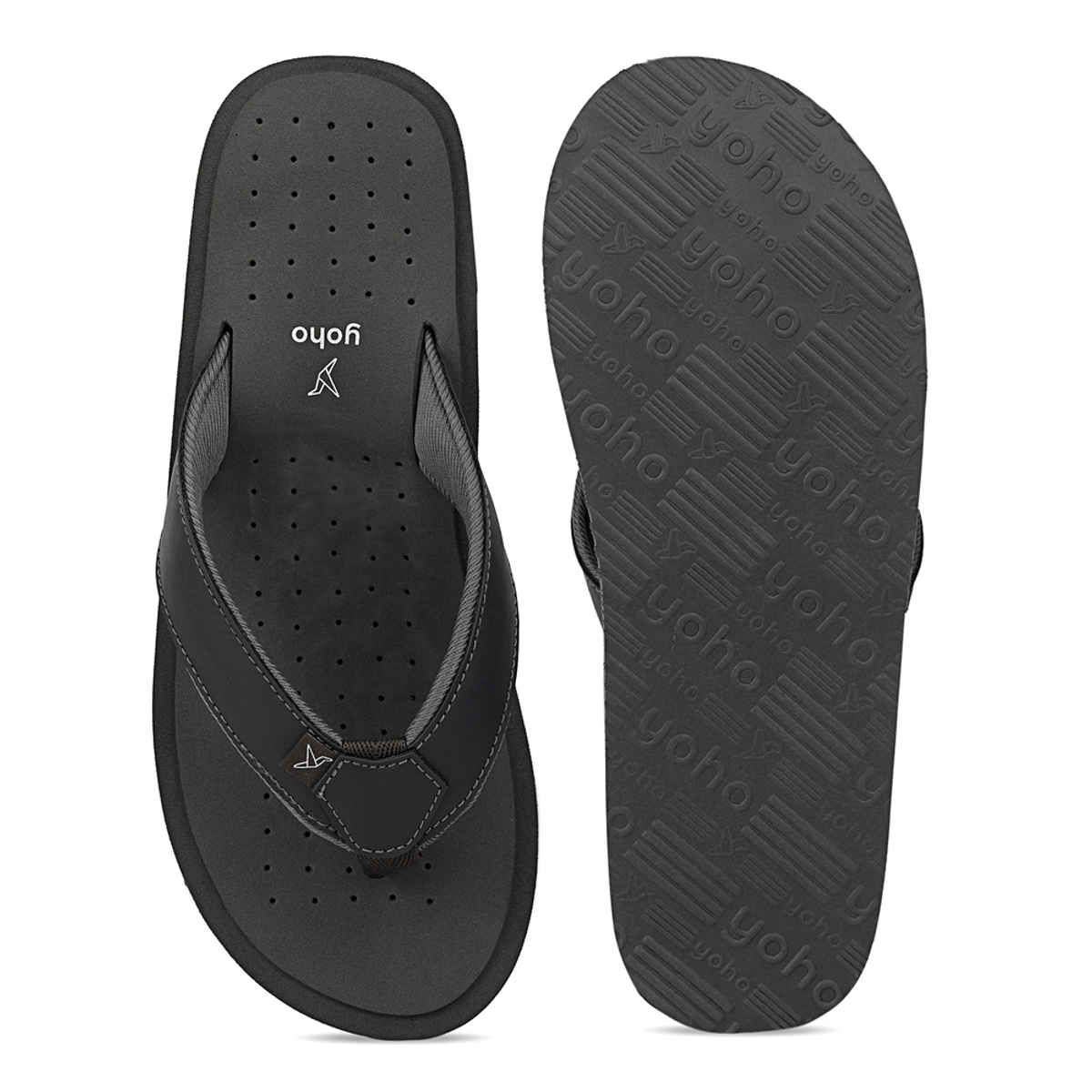 Yoho Men Slippers ArchFlex | Monsoon Grey | UK7