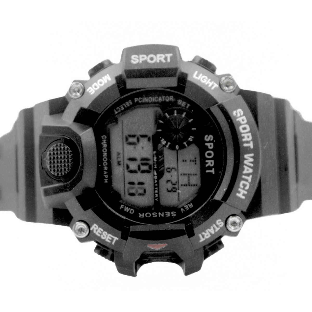 Se7en Boy's Plastic Digital Watch | Black