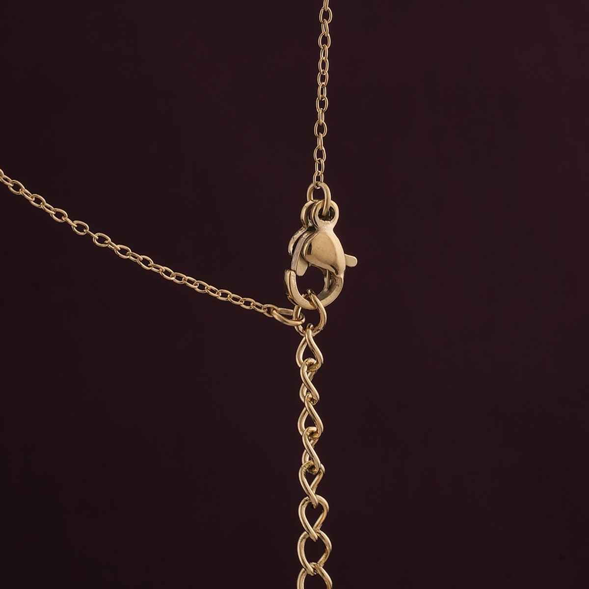 Palmonas Golden Cross Necklace