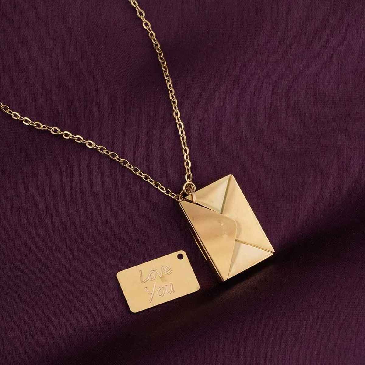 Palmonas Love Envelope Necklace