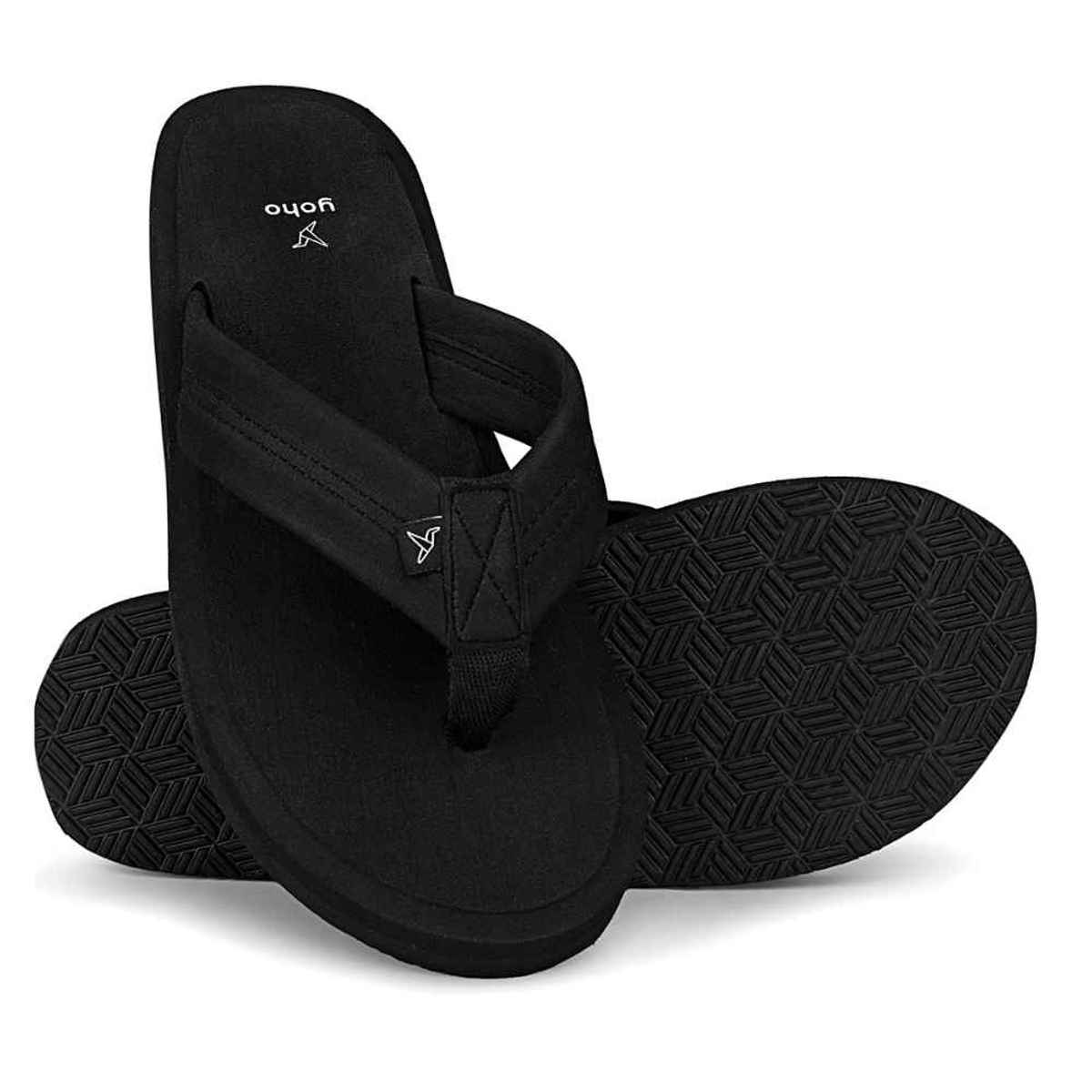 Yoho Women Slippers Bubbles | Classic Black | UK 5