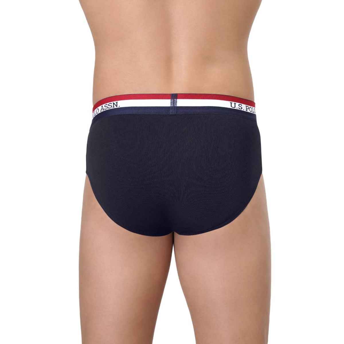 U.S. Polo Assn. | Underwear Pack of 2 | M | Briefs | EB002 | Red and Navy