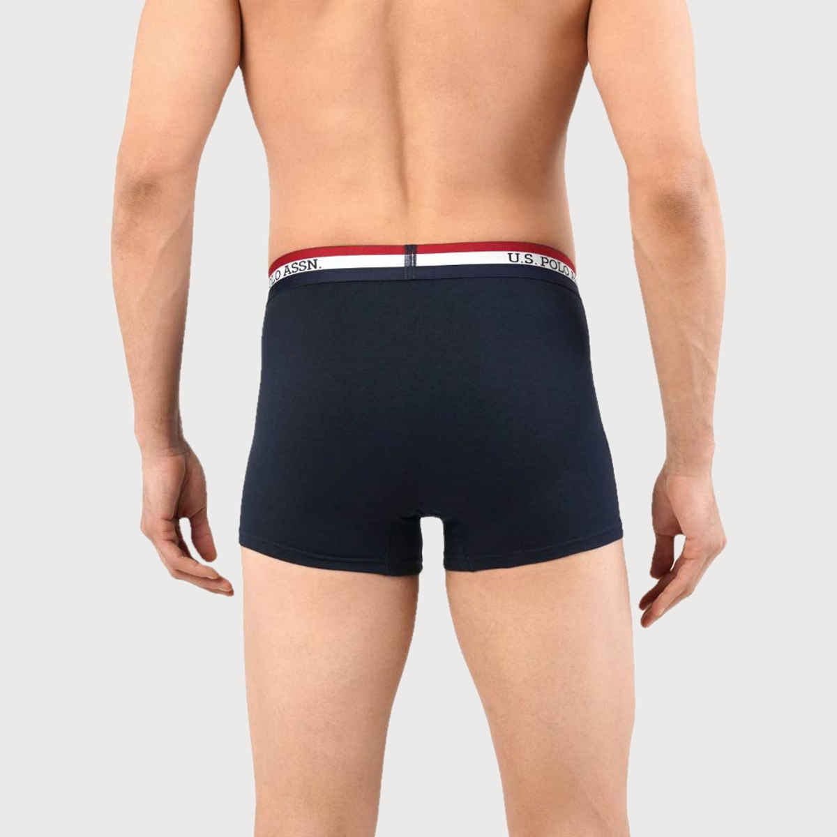 U.S. Polo Assn. | Underwear Pack of 2 | L | Trunks | ET002 | Navy and White