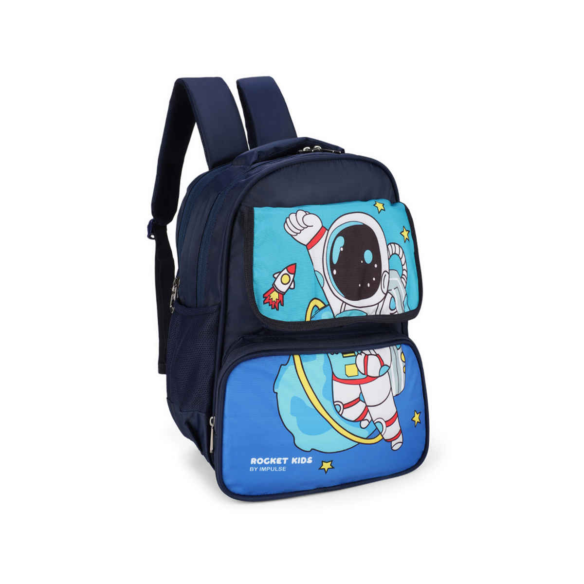 Impulse Astronaut I Stylish & Trendy Laptop Backpack | Blue - 27 L