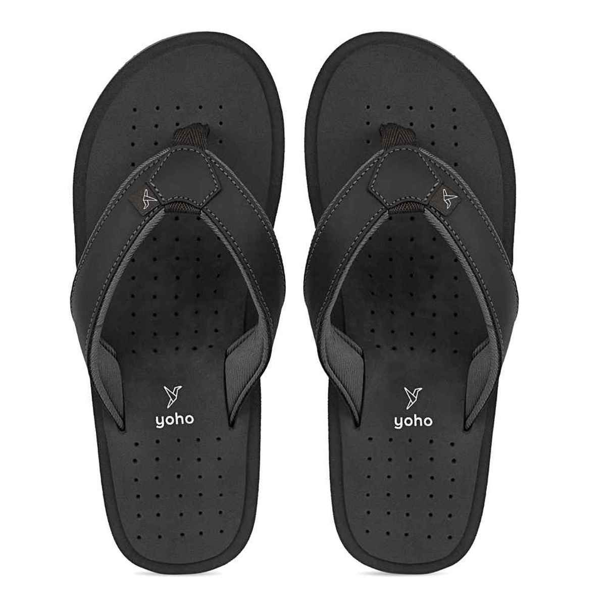 Yoho Men Slippers ArchFlex | Monsoon Grey | UK 10