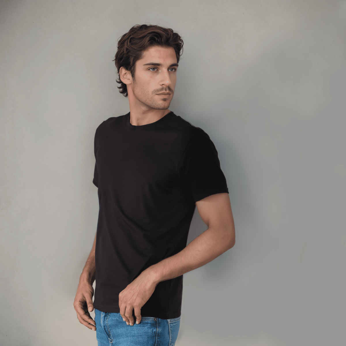 EQL Men's NeoVerse Recycled Tee | Black - M