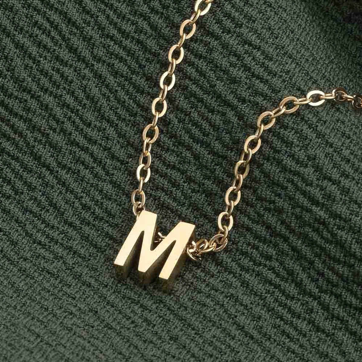 Palmonas Small Letter Necklace