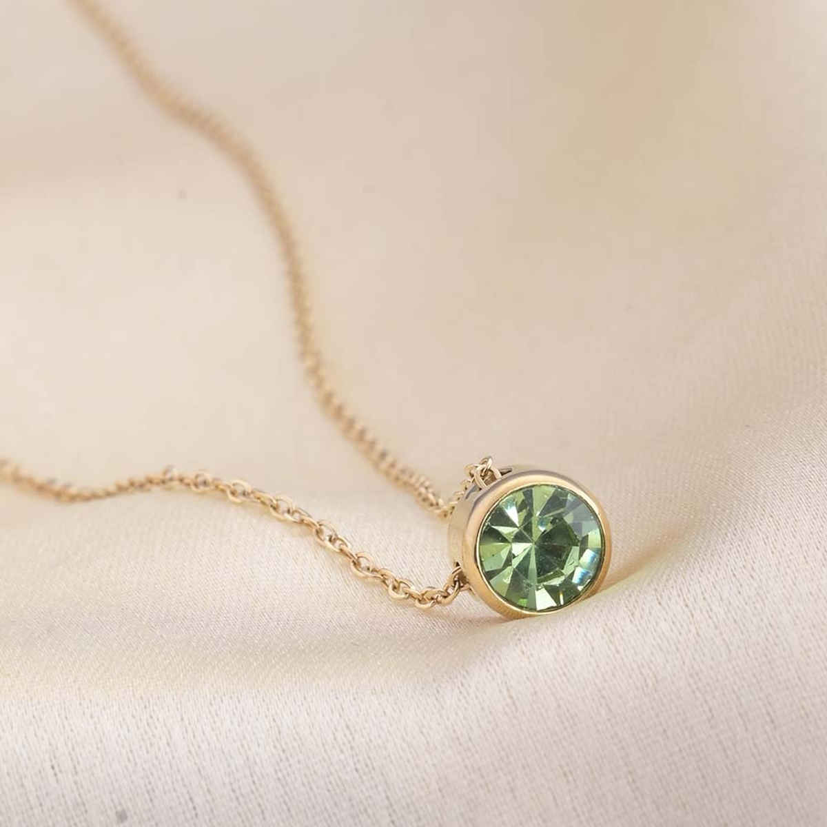 Palmonas Dainty Birthstone Necklace