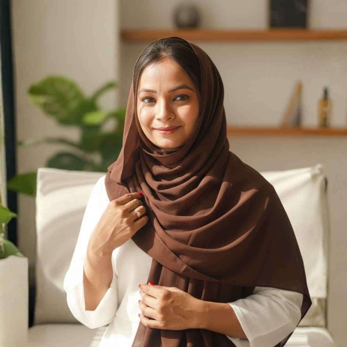 House of Festivals Hijab Brown