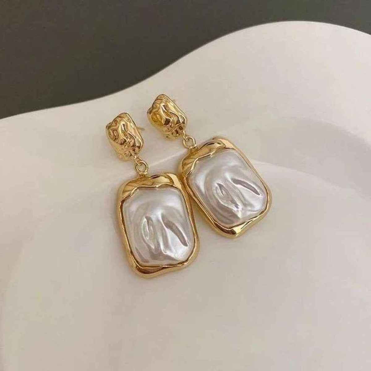 Estailo Fashion Women's Jewellery Earrings Gold One Size | E0001519