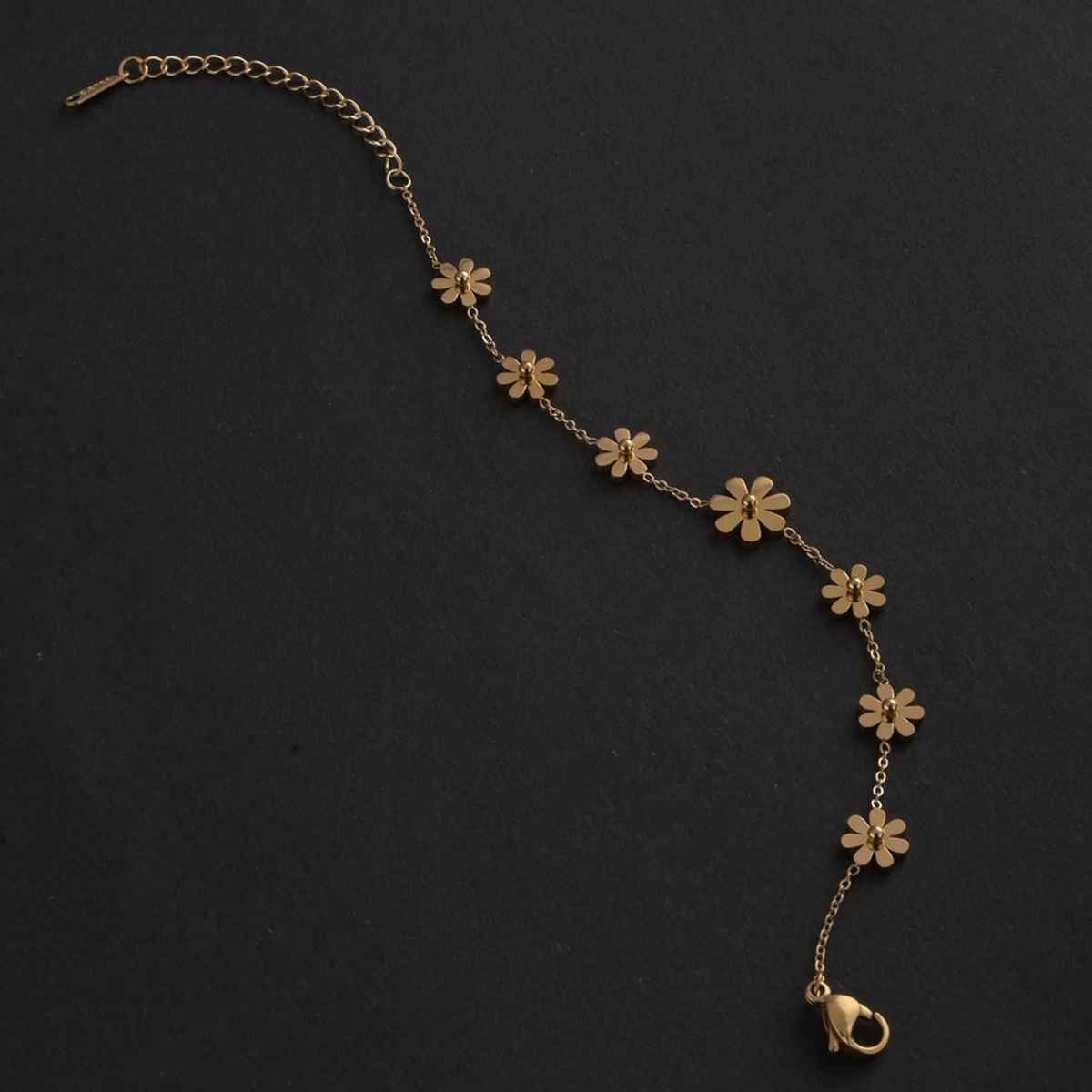 Palmonas Floral Finesse Anklet
