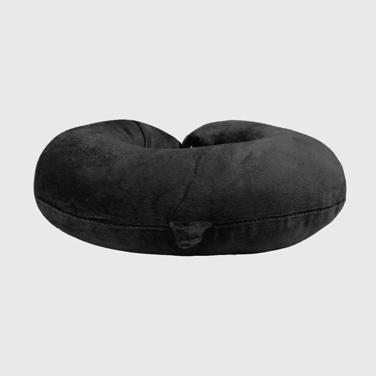 Billebon Premium Fibre Filled Round Travel Neck Pillow| Black