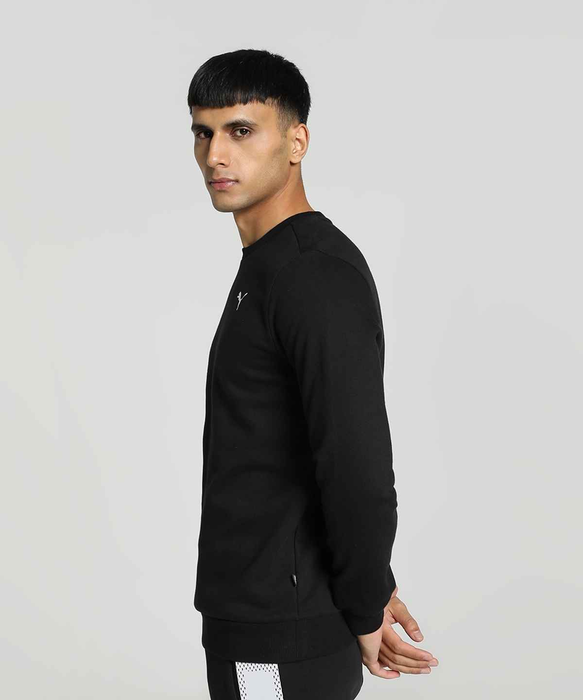 Puma Men's Sweatshirt Crew-Neck - Black | M