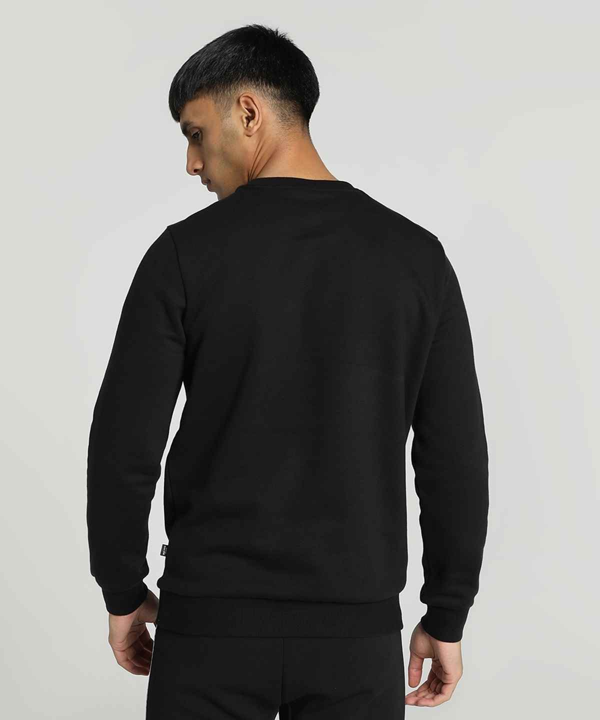 Puma Men's Sweatshirt Crew-Neck - Black | M