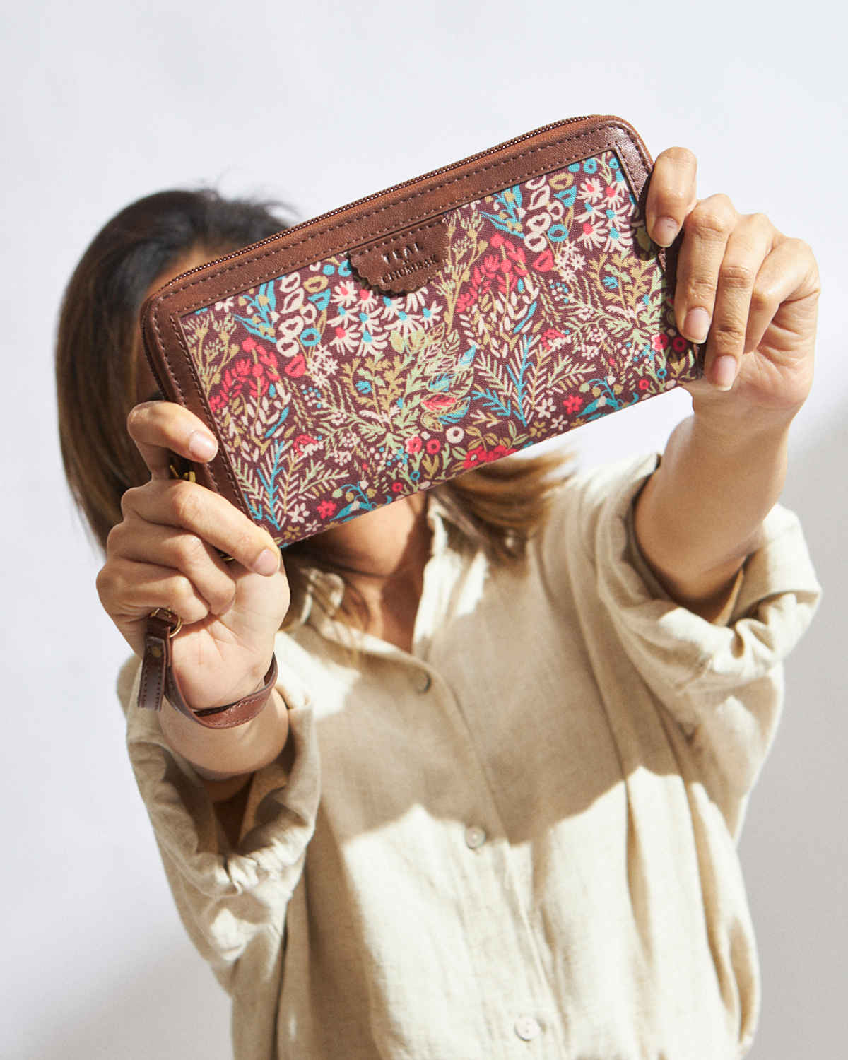 Teal by Chumbak Women's Long Wallet | Clutches | Purse | Multi Slot Card Holder | Travel Hand Purse