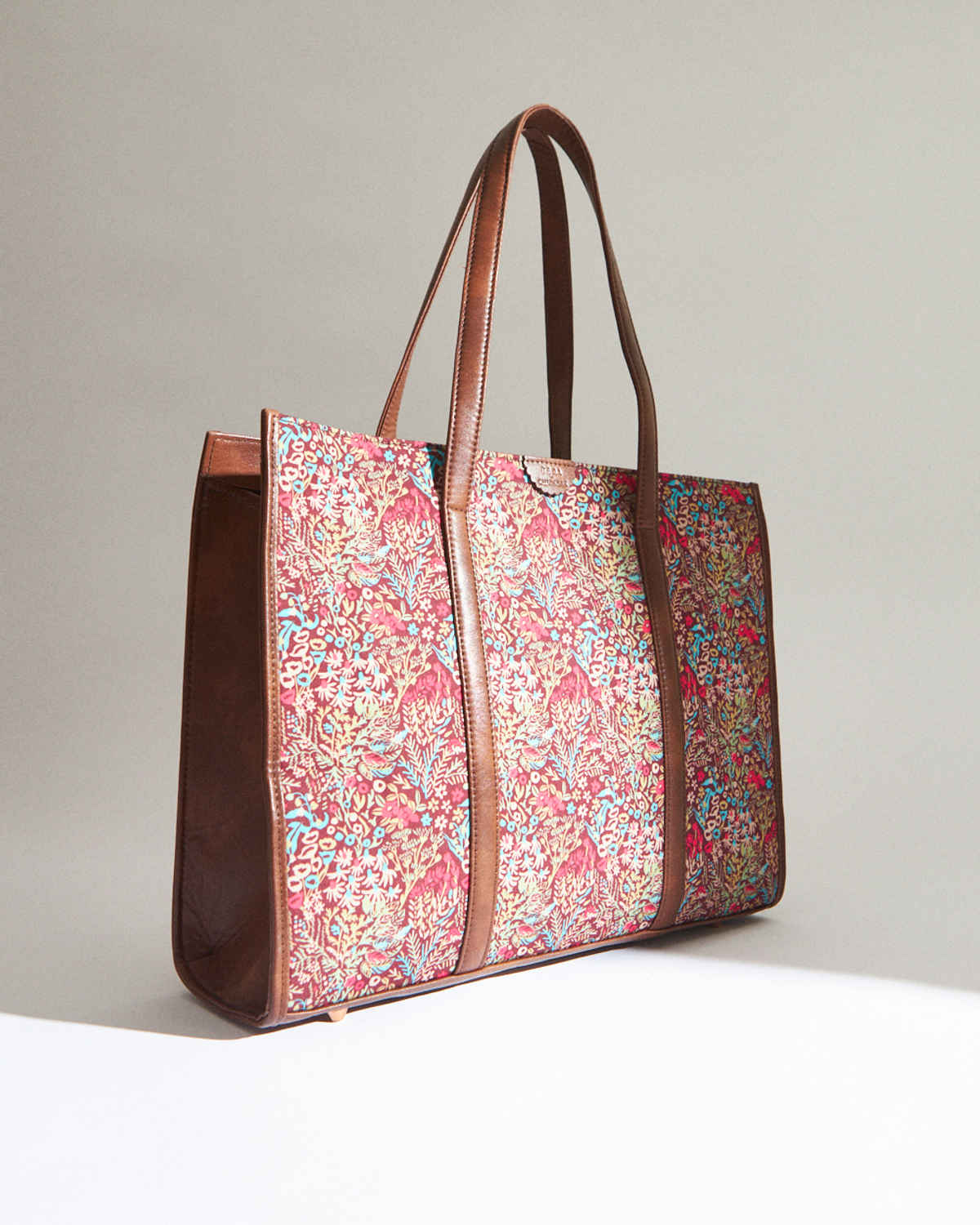 Teal by Chumbak Women's Office Tote Bag | Stylish Shoulder Bags for College | Professional Canvas
