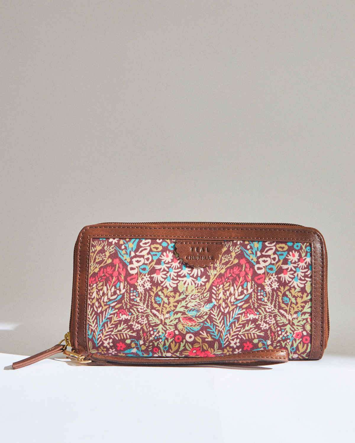 Teal by Chumbak Women's Long Wallet | Clutches | Purse | Multi Slot Card Holder | Travel Hand Purse
