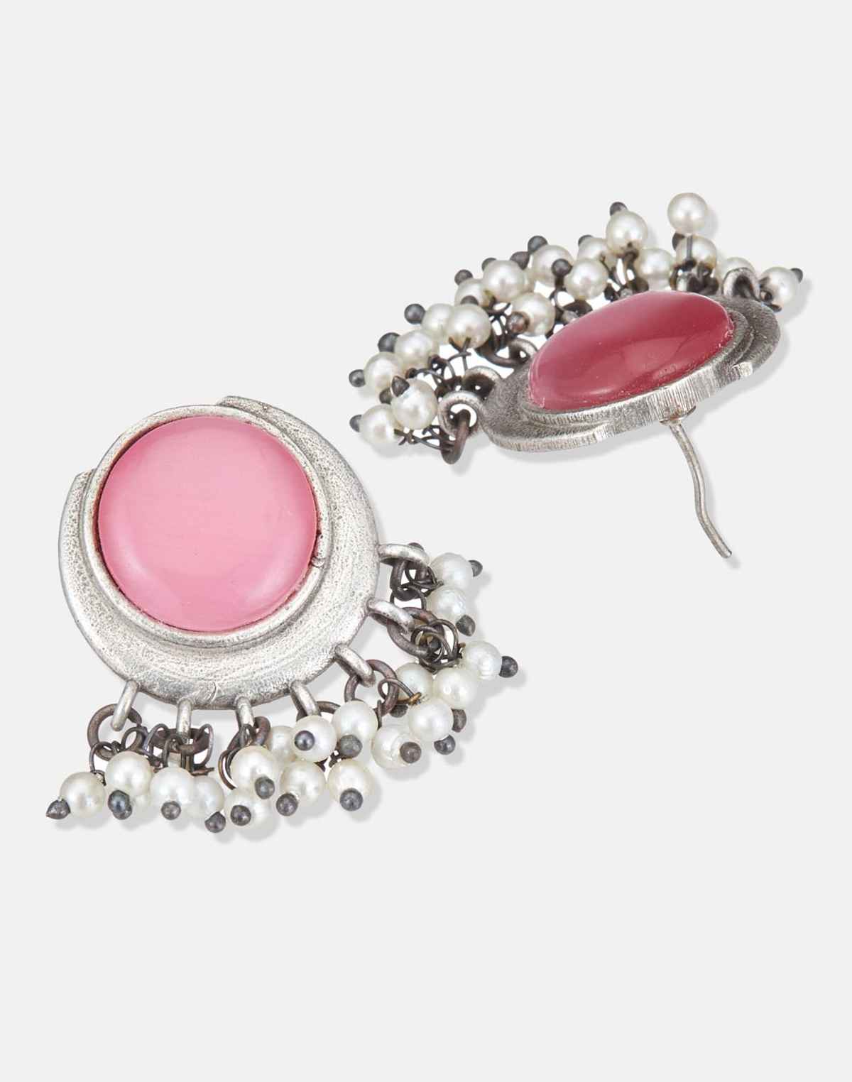 Fabindia Pearl Drop Metal Studs