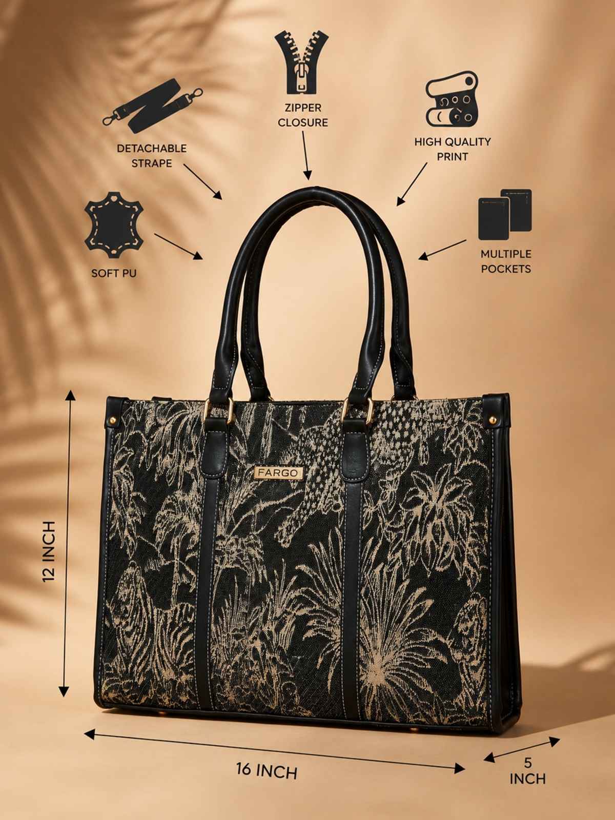 Fargo Women's Tote Bag | Multicolor