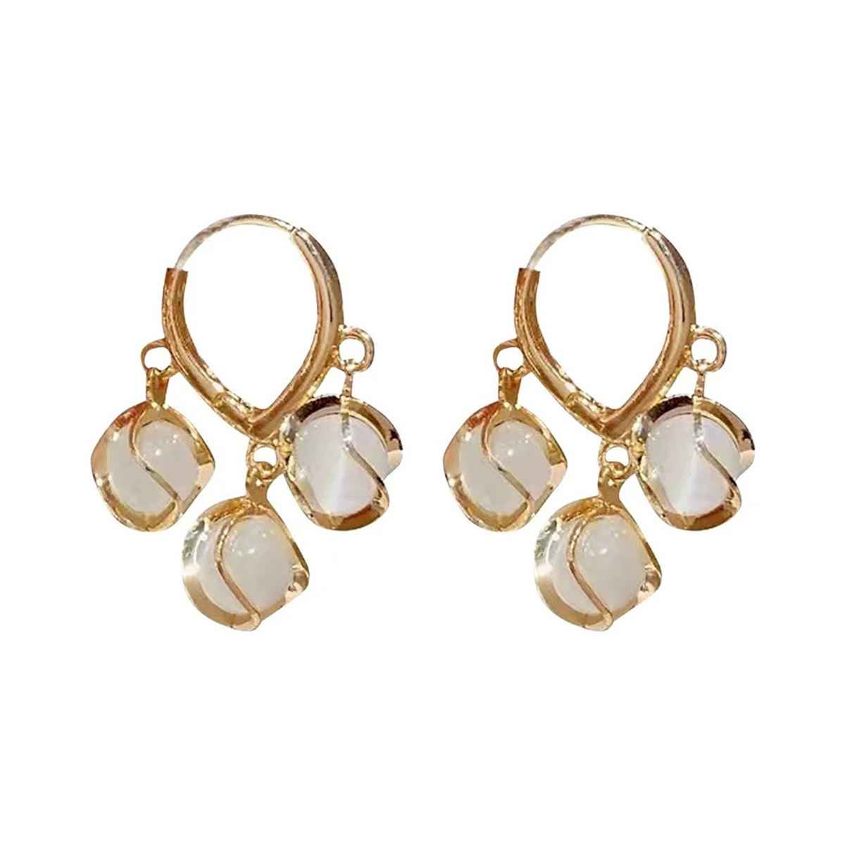 Shining Diva Fashion Latest Stylish Crystal Earrings for Women and Girls | Rrsd16138er